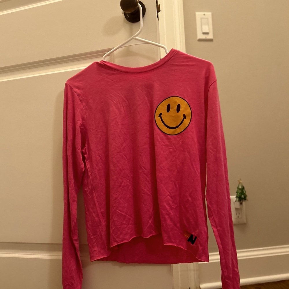 NWT Aviator Nation Long Sleeve T Size M